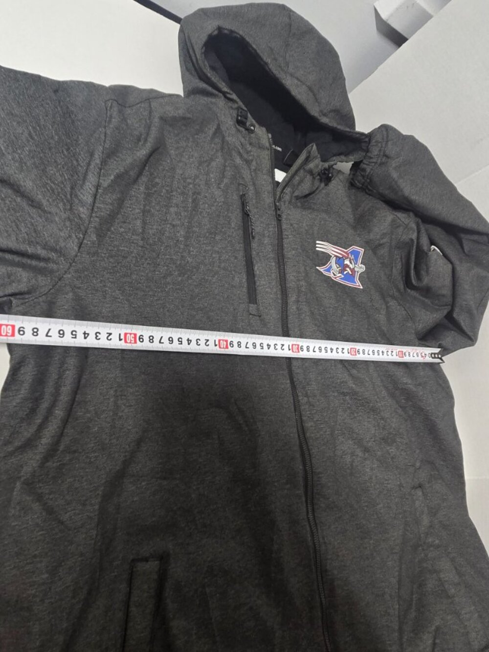 Adidas Montreal Alouettes LCF Sideline Authentique Hooded Insulated Jacket - Picture 5 of 16